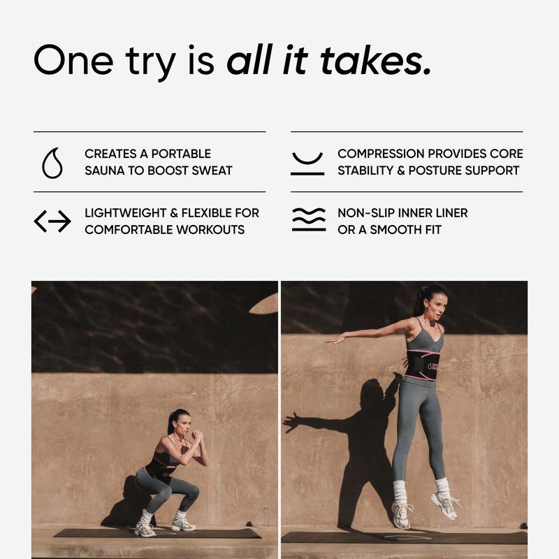 Kyrova™ Sculpt Band | Heat-Trapping Waist Trimmer for Home Workouts